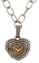 Thumbnail for your product : Judith Ripka Diamond Heart Pendant Necklace