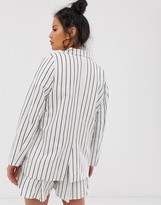 Thumbnail for your product : Moon River pinstripe blazer