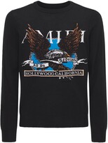 Thumbnail for your product : Amiri Eagle Cashmere Blend Knit Sweater