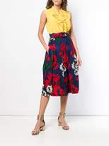 Thumbnail for your product : Samantha Sung pleated full skirt