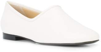 Lemaire round toe slip-on pumps