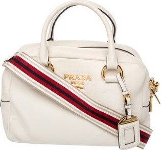 Prada Vitello Daino Leather Bauletto