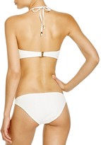 Thumbnail for your product : Shoshanna Eyelet Halter Bikini Top
