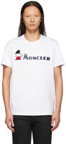 Thumbnail for your product : Moncler White Maglia Logo T-Shirt
