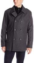 Thumbnail for your product : Kenneth Cole Reaction Men's Classic Peacoat with Bib and Epaulettes