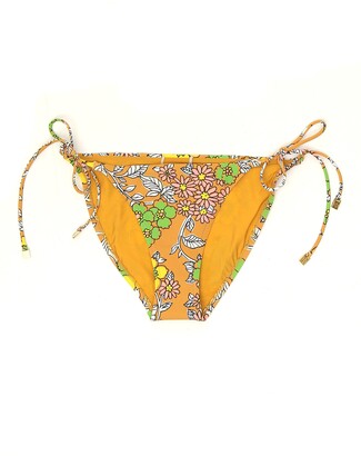 Tory Burch Floral Printed String Bikini Bottoms