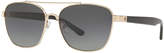 Thumbnail for your product : Tory Burch Square Metal Sunglasses