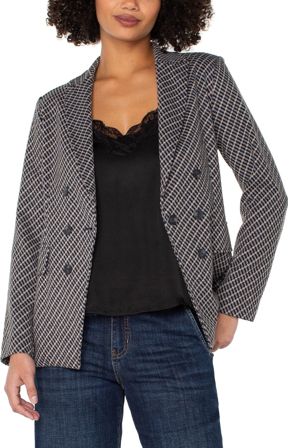 Liverpool Los Angeles Faux Double Breasted Blazer