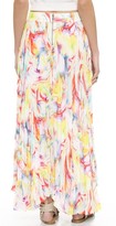 Thumbnail for your product : Alice + Olivia Pleated Maxi Skirt