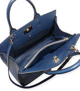 Thumbnail for your product : Ferragamo Studio Medium Leather Satchel Bag