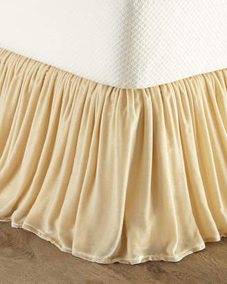 Isabella Collection by Kathy Fielder King Velvet Dust Skirt