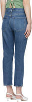 Thumbnail for your product : A Gold E Blue Riley Hi Rise Straight Crop Jeans