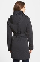Thumbnail for your product : Ellen Tracy Belted Hooded Trench Coat