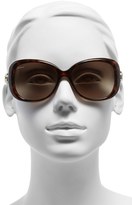 Thumbnail for your product : Gucci 56mm Swarovski Crystal Sunglasses