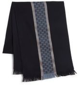 Thumbnail for your product : Gucci Jacquard Wool Silk Scarf