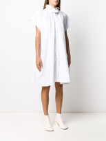 Thumbnail for your product : MM6 MAISON MARGIELA funnel-neck A-line dress