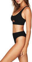 Thumbnail for your product : Bondeye The Sasha Cutout Ribbed Bikini Top
