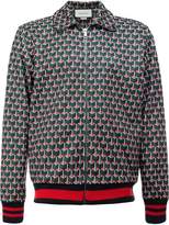 Thumbnail for your product : Gucci geometric print bomber jacket