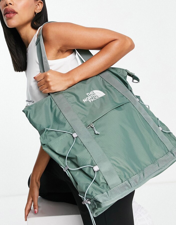 The North Face Borealis tote bag in green - ShopStyle
