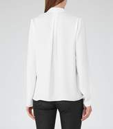 Thumbnail for your product : Reiss Mapel Long-Sleeved Wrap Top