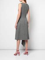 Thumbnail for your product : Oscar de la Renta folded panel asymmetric dress