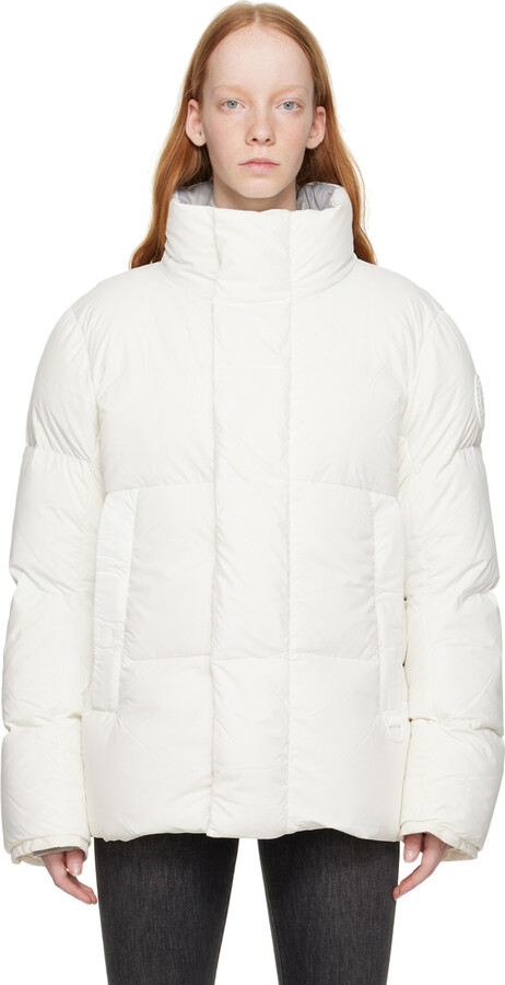 Canada Goose Off-White Everett Down Jacket ShopStyle