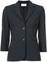 Thumbnail for your product : The Row Classic 3/4 Sleeve Single-Breasted Blazer