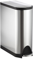 Thumbnail for your product : Container Store 11.8 gal. Butterfly Step Can Stainless