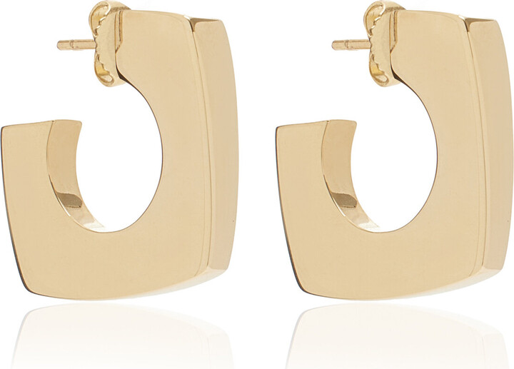 Renato Cipullo 18k Yellow Gold Quadro Earring