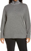 Half Zip Wool & Cashmere Sweater 