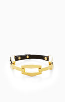 Thumbnail for your product : BCBGMAXAZRIA Leather-Link Bracelet