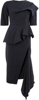 Thumbnail for your product : Monse Pinstripe Slash Dress