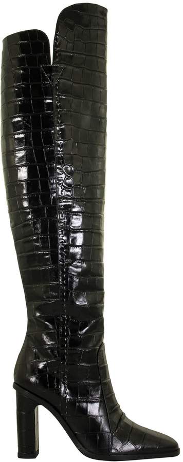 max mara crocodile boots
