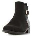 Dorothy Perkins Womens *Head Over Heels by Dune 'Pippa' Black Ankle Boots- Black