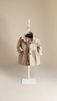 Thumbnail for your product : Burberry Skirted Cotton Twill Trench Coat