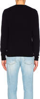 Thumbnail for your product : Comme des Garcons PLAY V Neck Double Emblem Sweater