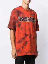 Thumbnail for your product : DSQUARED2 tie dye print T-shirt