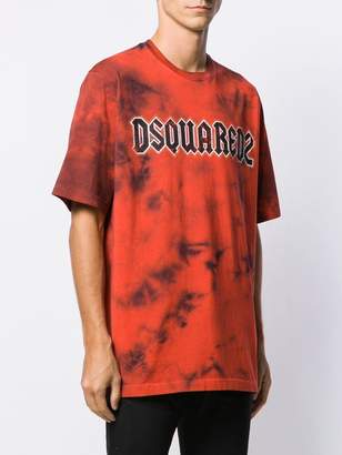 DSQUARED2 tie dye print T-shirt