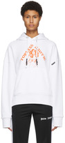 Thumbnail for your product : Palm Angels White Hidden Woman Hoodie