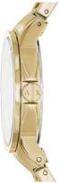 Thumbnail for your product : Armani Exchange Gold Tone Dial Stainless Steel Bracelet Ladies Watch