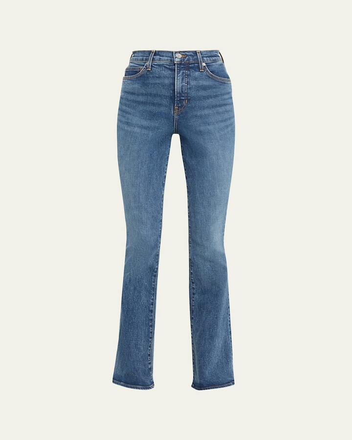 Veronica Beard Beverly High-Rise Skinny Flare Jeans