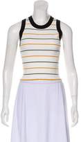 Thumbnail for your product : A.L.C. Stripe Crop Top w/ Tags