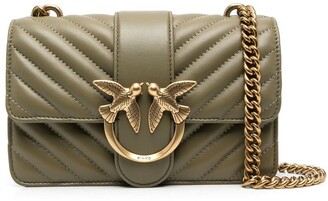 Pinko Green Handbags | Shop The Largest Collection | ShopStyle