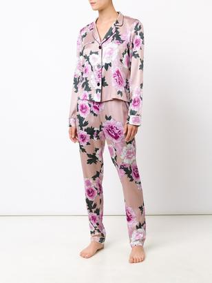 Fleur Du Mal floral print pajama top