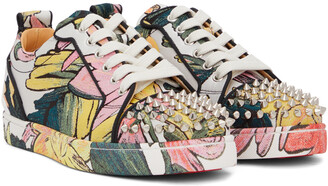 Christian Louboutin Multicolor Fun Louis Junior Spikes Sneakers