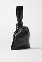 Thumbnail for your product : Bottega Veneta The Mini Twist Knotted Leather Clutch - Black