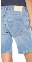 Thumbnail for your product : True Religion Miles Relaxed Rolled Shorts