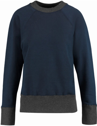 Marni Paneled cotton-jersey sweatshirt