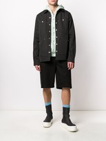 Thumbnail for your product : Rick Owens Snap-Button Shirt Jacket