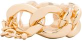 Thumbnail for your product : Kenneth Jay Lane Large Flat Link Lobster Claw Clasp Bracelet